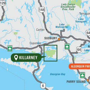 Backroad Mapbooks Killarney Map - Water-Resistant