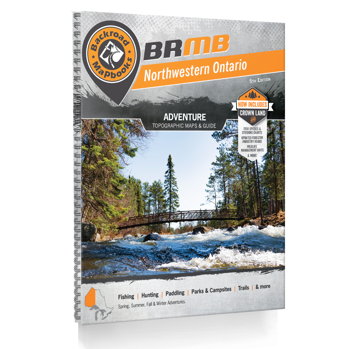Backroad Mapbooks Northwestern Ontario - 5th Edition
