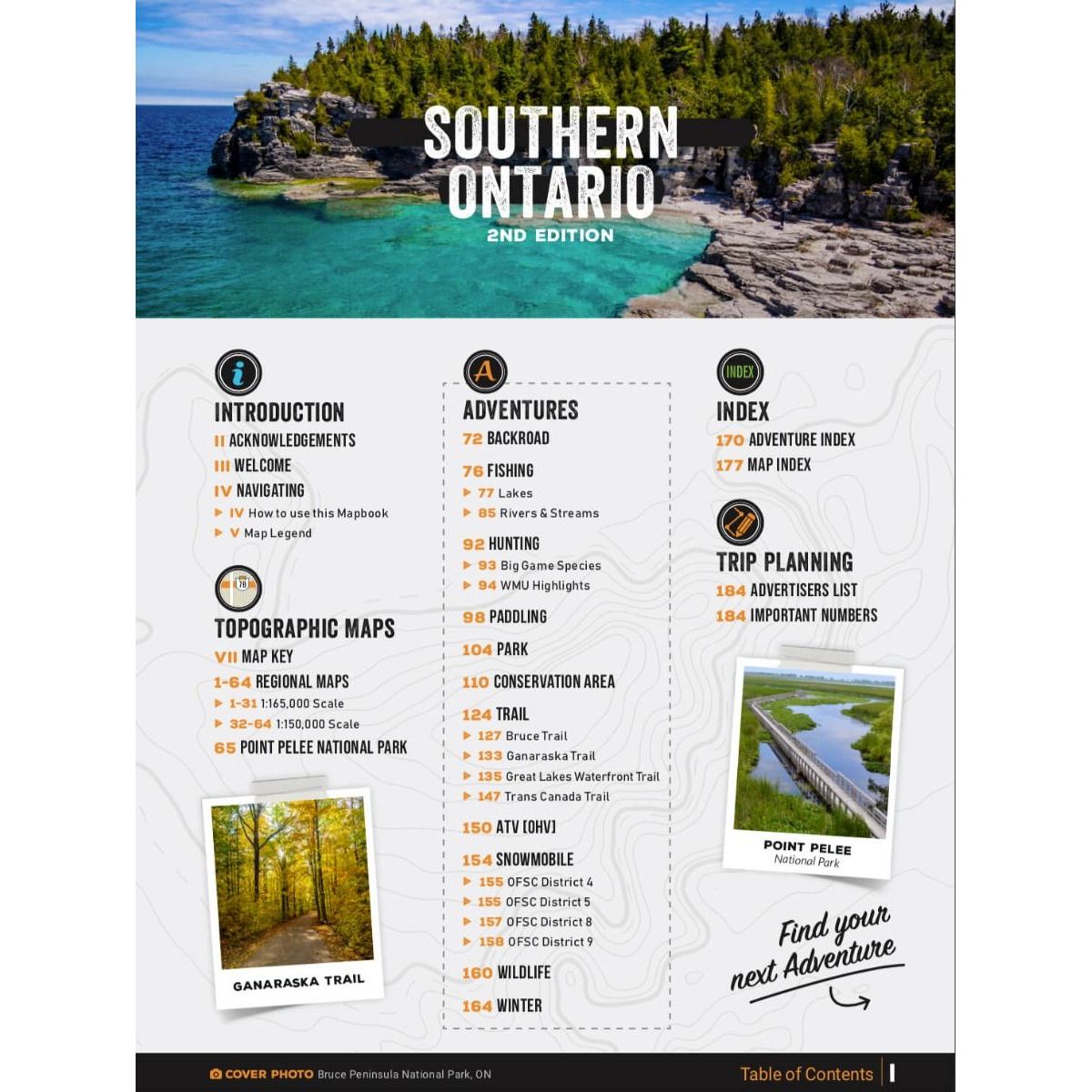 Backroad Mapbooks Southern Ontario