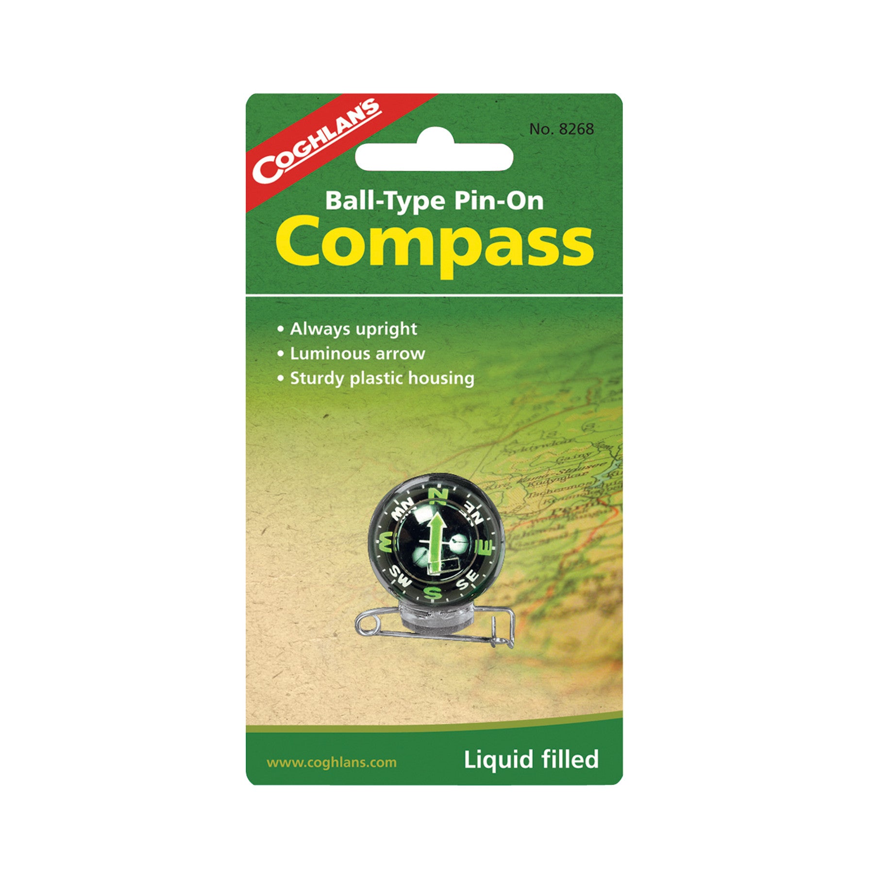 Coghlan's Ball Type Pin Compass
