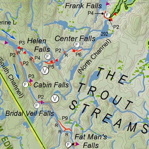 Temagami Obabika Loop / Maple Mountain Trip Companion Map