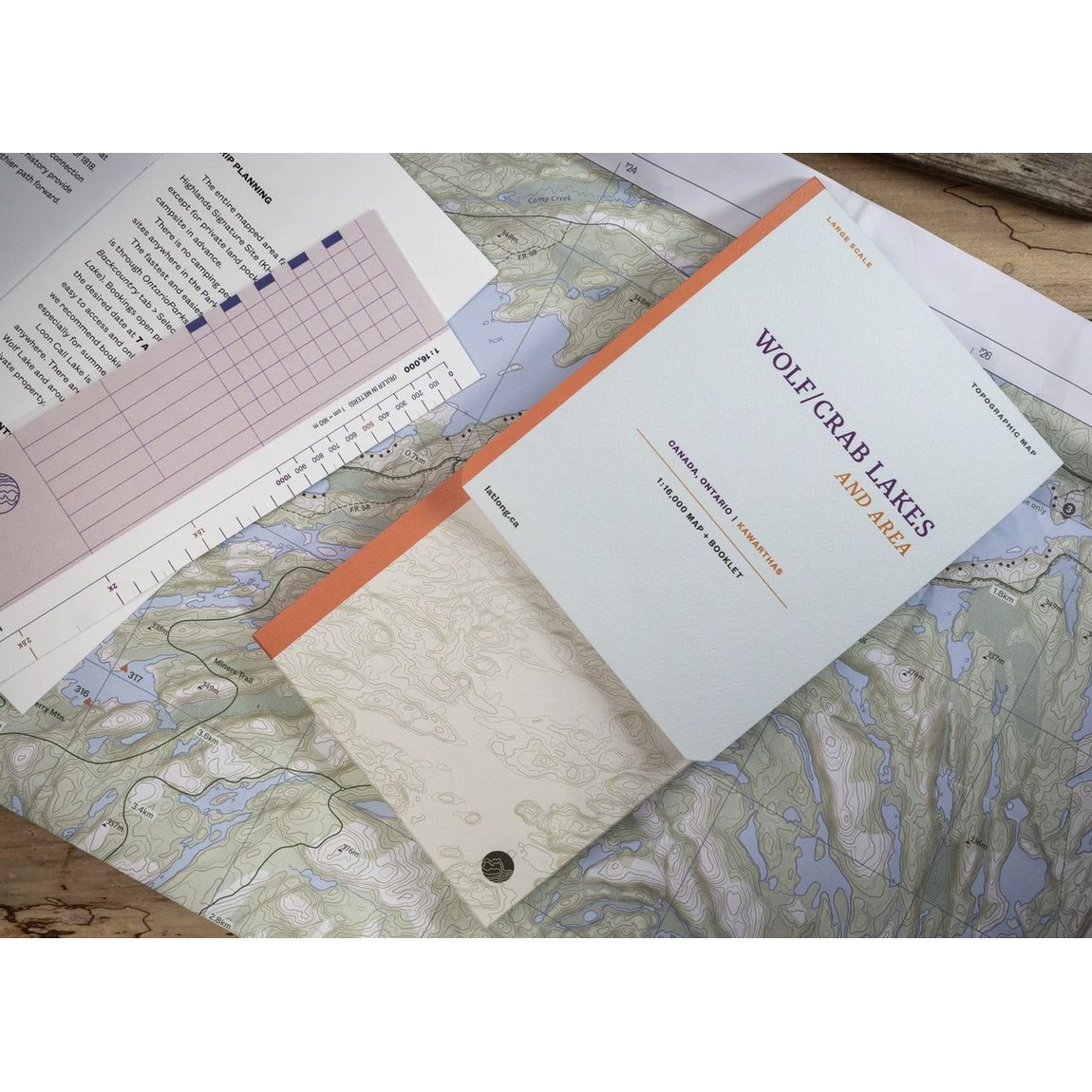 Lat Long Wolf/Crab Lakes and Area