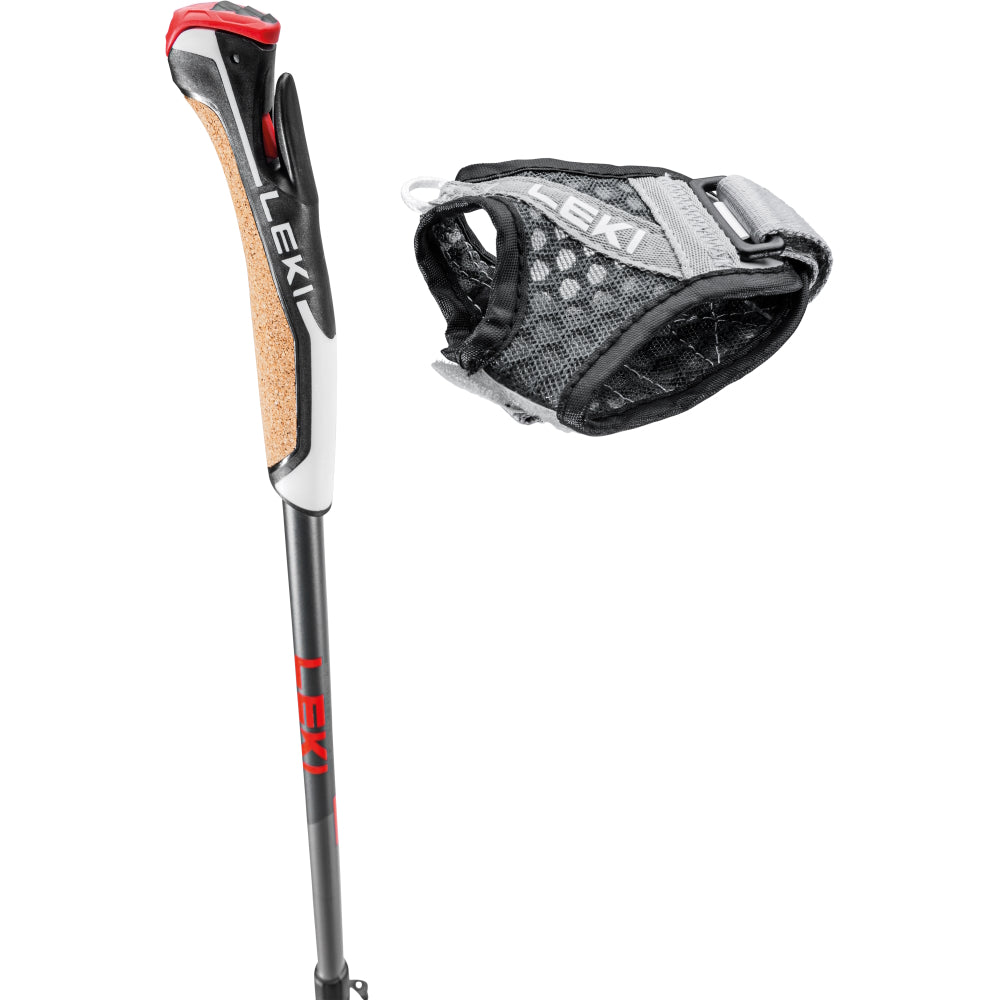 Leki Instructor Lite - Anthracite/Red (Pair)