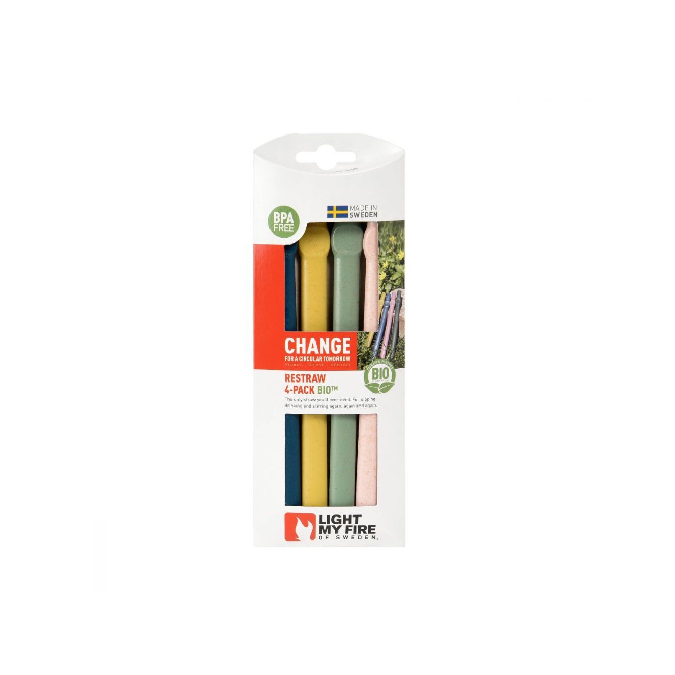 Light My Fire ReStraw BIO 4-pack - Final Clearance