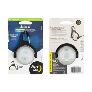 Nite Ize Radiant Rechargeable Micro Lantern Disc-O Select