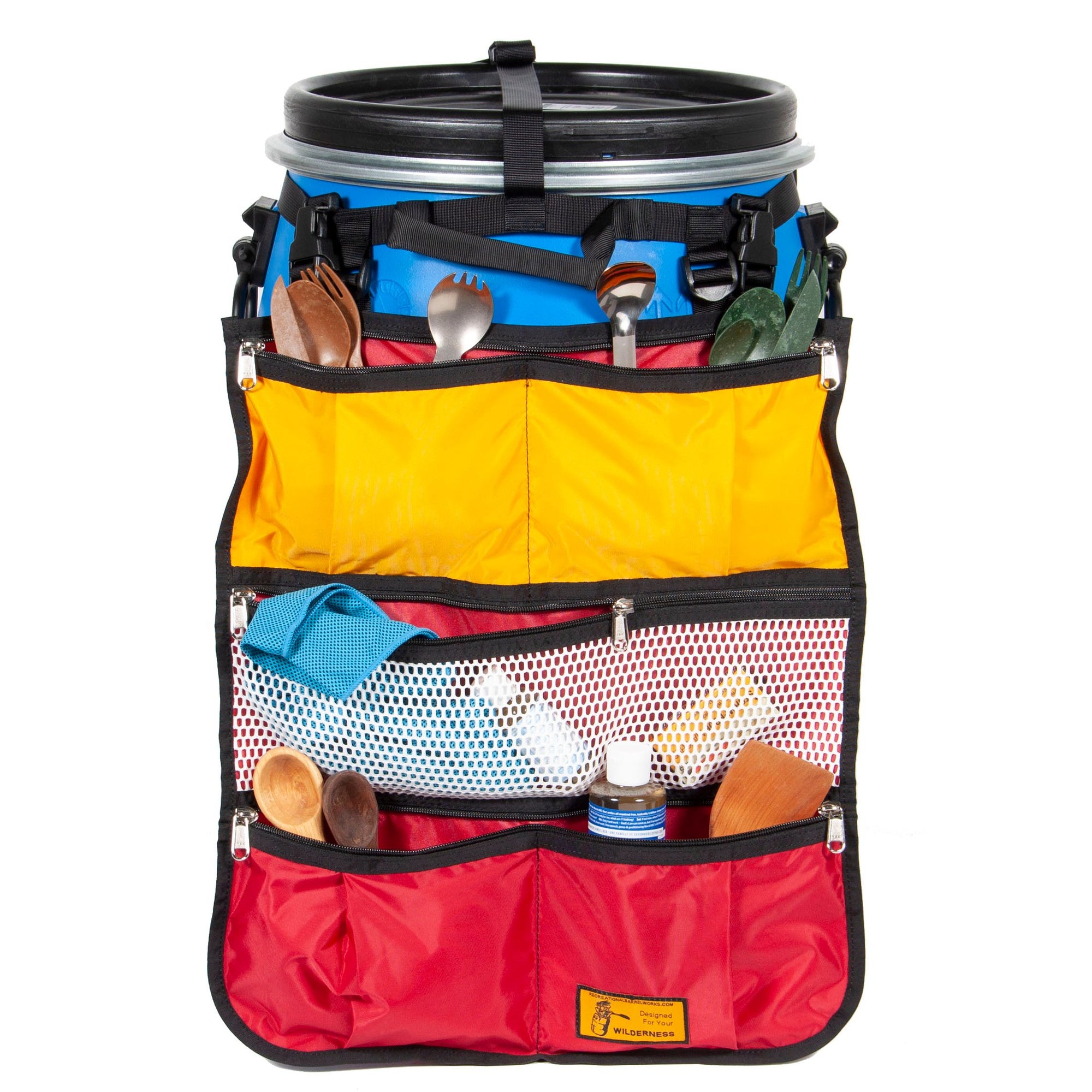 Recreational Barrel Works Barrel Kitchen Organizer - Large