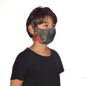 BUFF Filter Mask Kids Stony Green