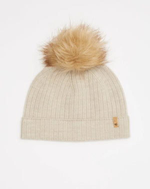 Tentree Wool Faux Fur Pom Beanie