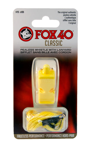 Fox 40 Classic Whistle w/Lanyard