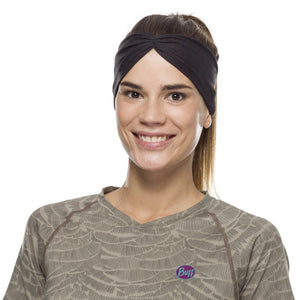 BUFF Coolnet UV+ Ellipse Headband Solid Black