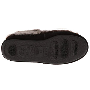 Acorn Moc Slippers Chinchilla Charcoal - Women's