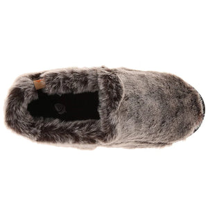 Acorn Moc Slippers Chinchilla Charcoal - Women's