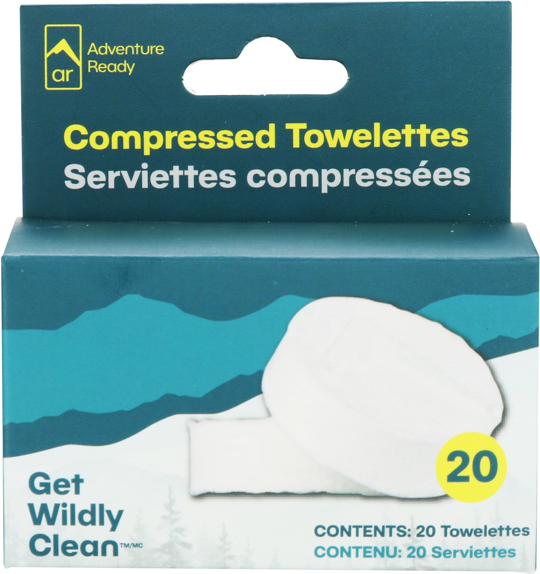 Adventure Ready Compostable Towelette Refill - 20