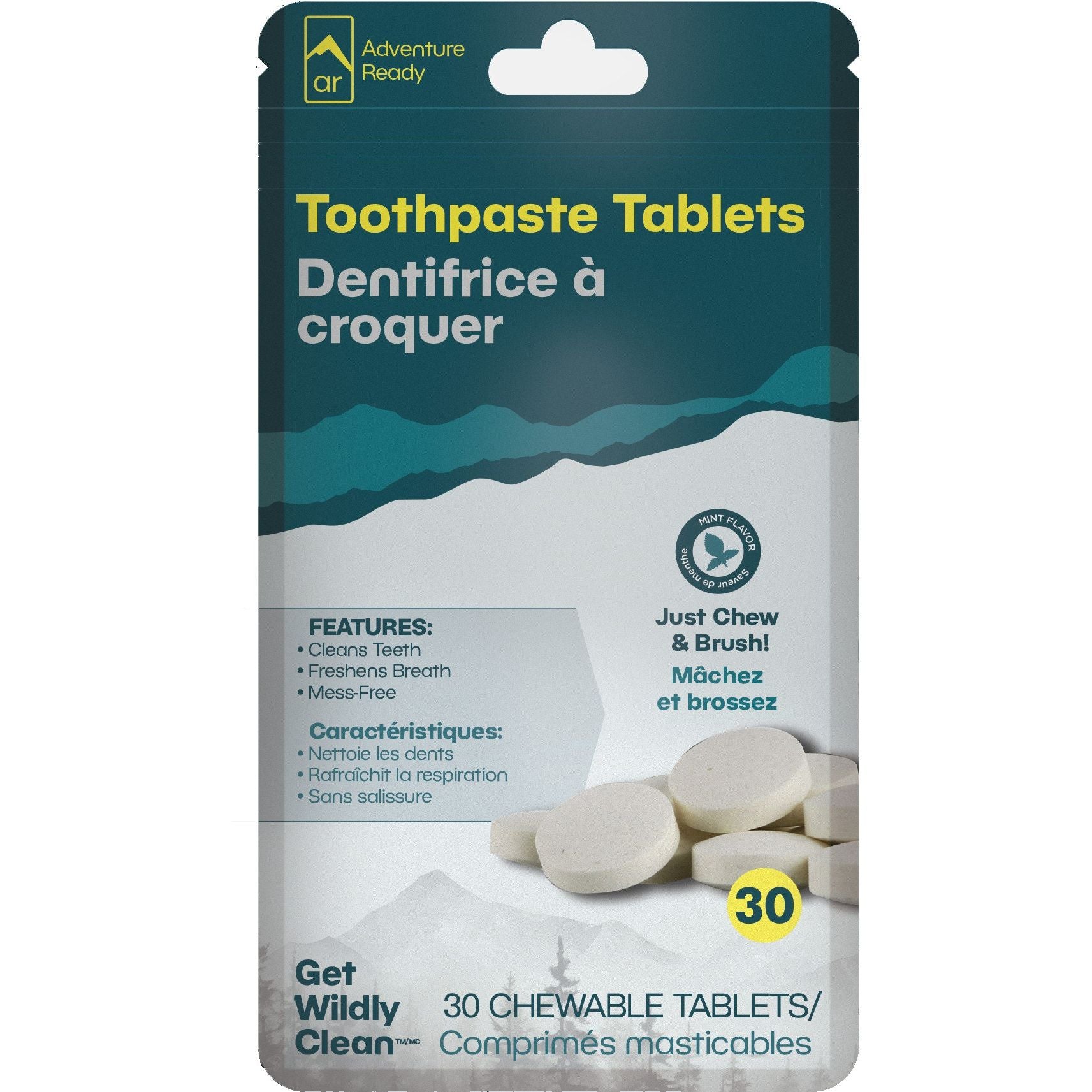 Adventure Ready Toothpaste Tabs Refill - 30