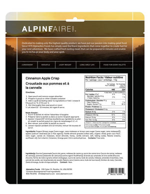 AlpineAire Cinnamon Apple Crisp