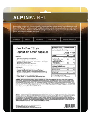 AlpineAire Hearty Beef Stew