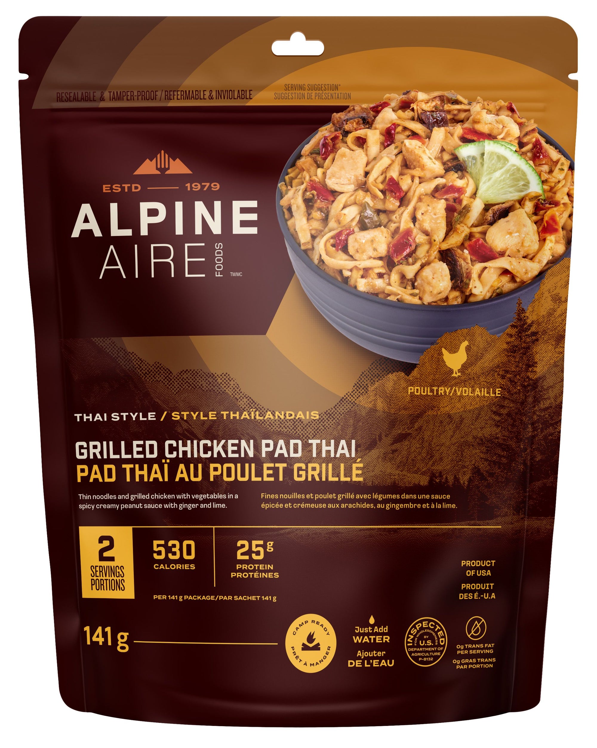 AlpineAire Grilled Chicken Pad Thai