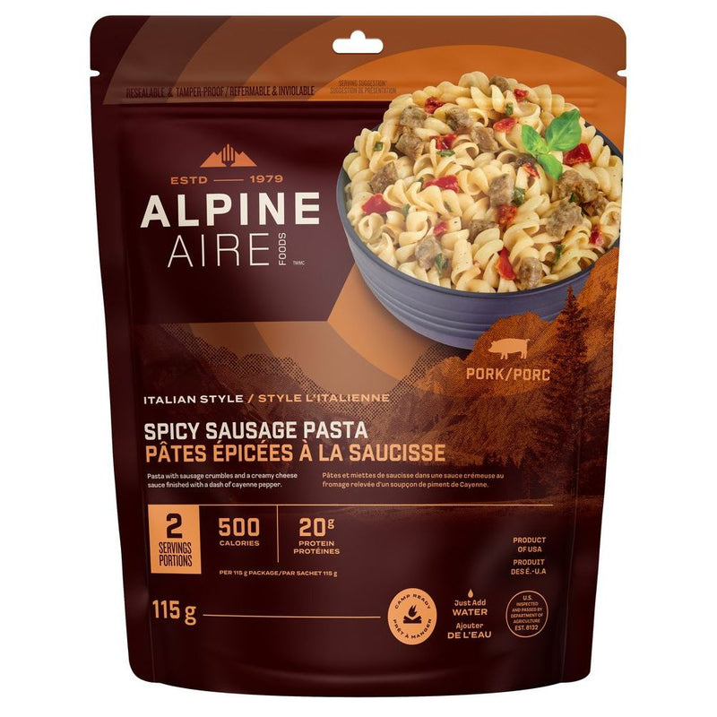 AlpineAire Spicy Sausage Pasta