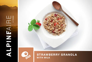 AlpineAire Strawberry Granola with Milk