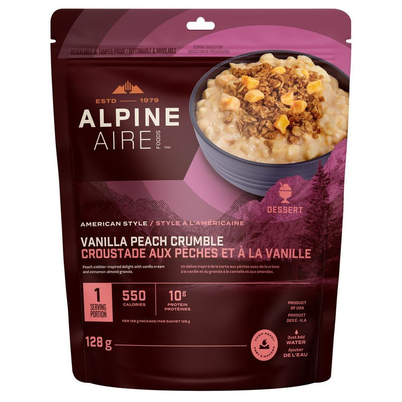 AlpineAire Vanilla Peach Crumble
