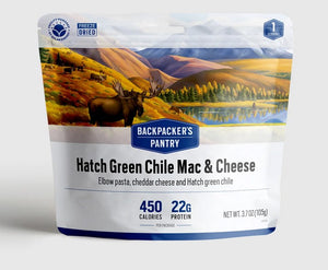 Backpacker's Pantry Hatch Green Chili Mac & Cheese - Single Serving