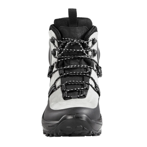 Outdoors Oriented Baffin Bruce Mid men's grey and black waterproof hiking boot with speed-lace system