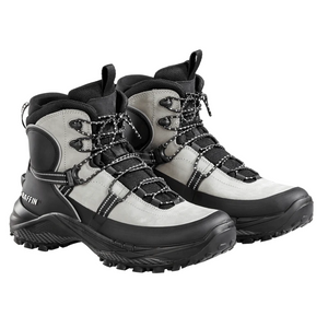 Outdoors Oriented Baffin Bruce Mid men's grey and black waterproof hiking boots with rugged IceBite traction soles
