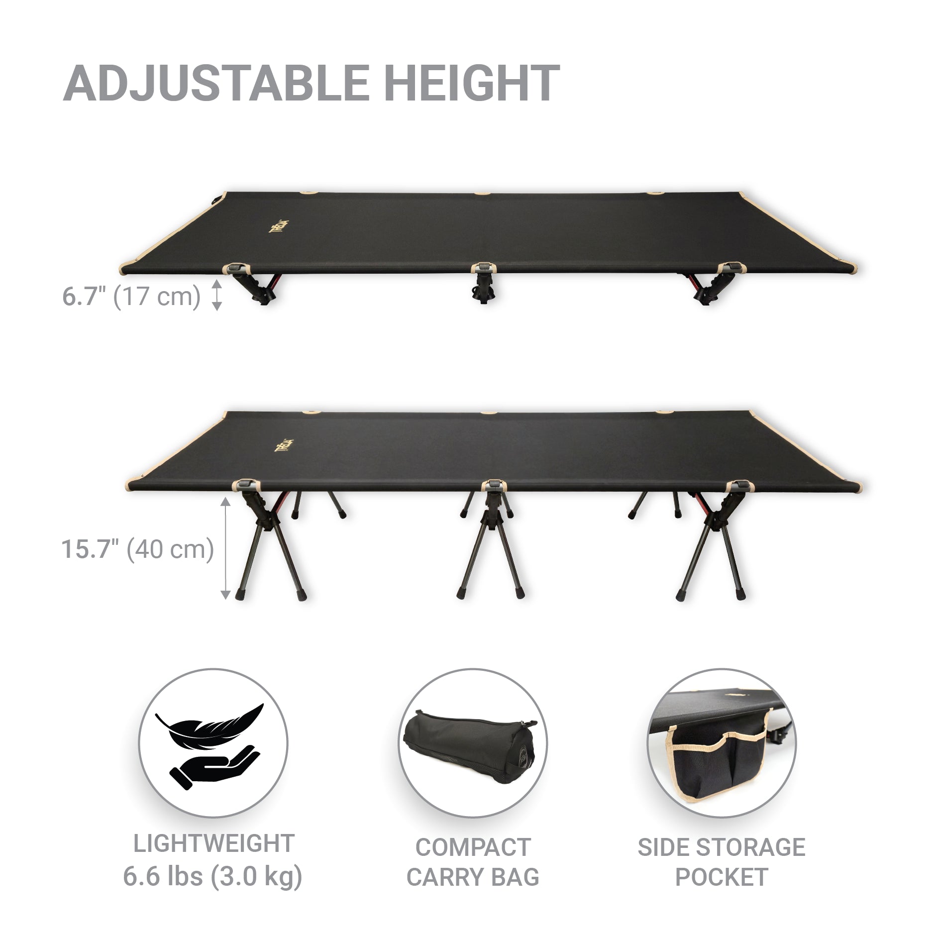 Treqa Basecamp Series Cot