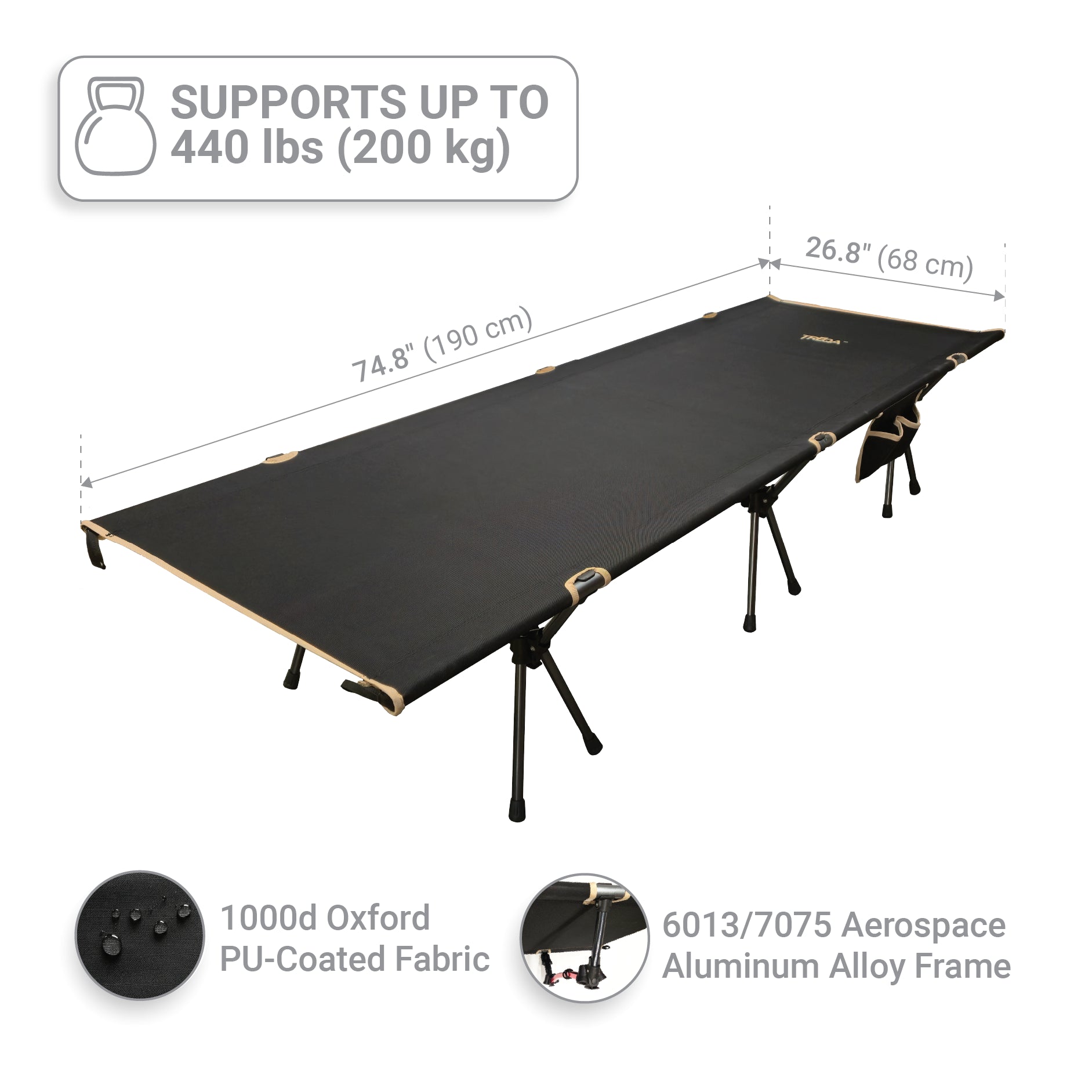 Treqa Basecamp Series Cot