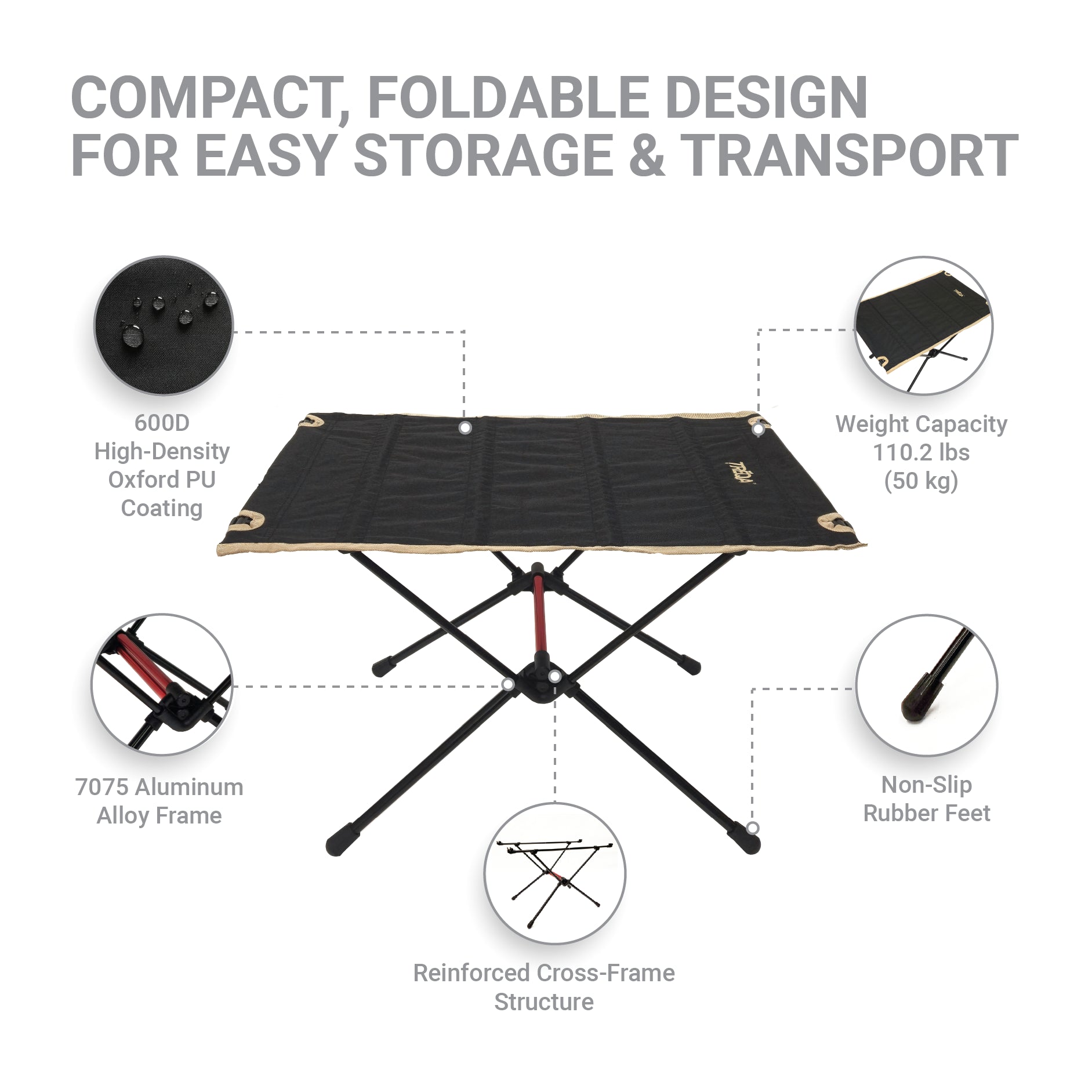 Treqa Basecamp Series Table