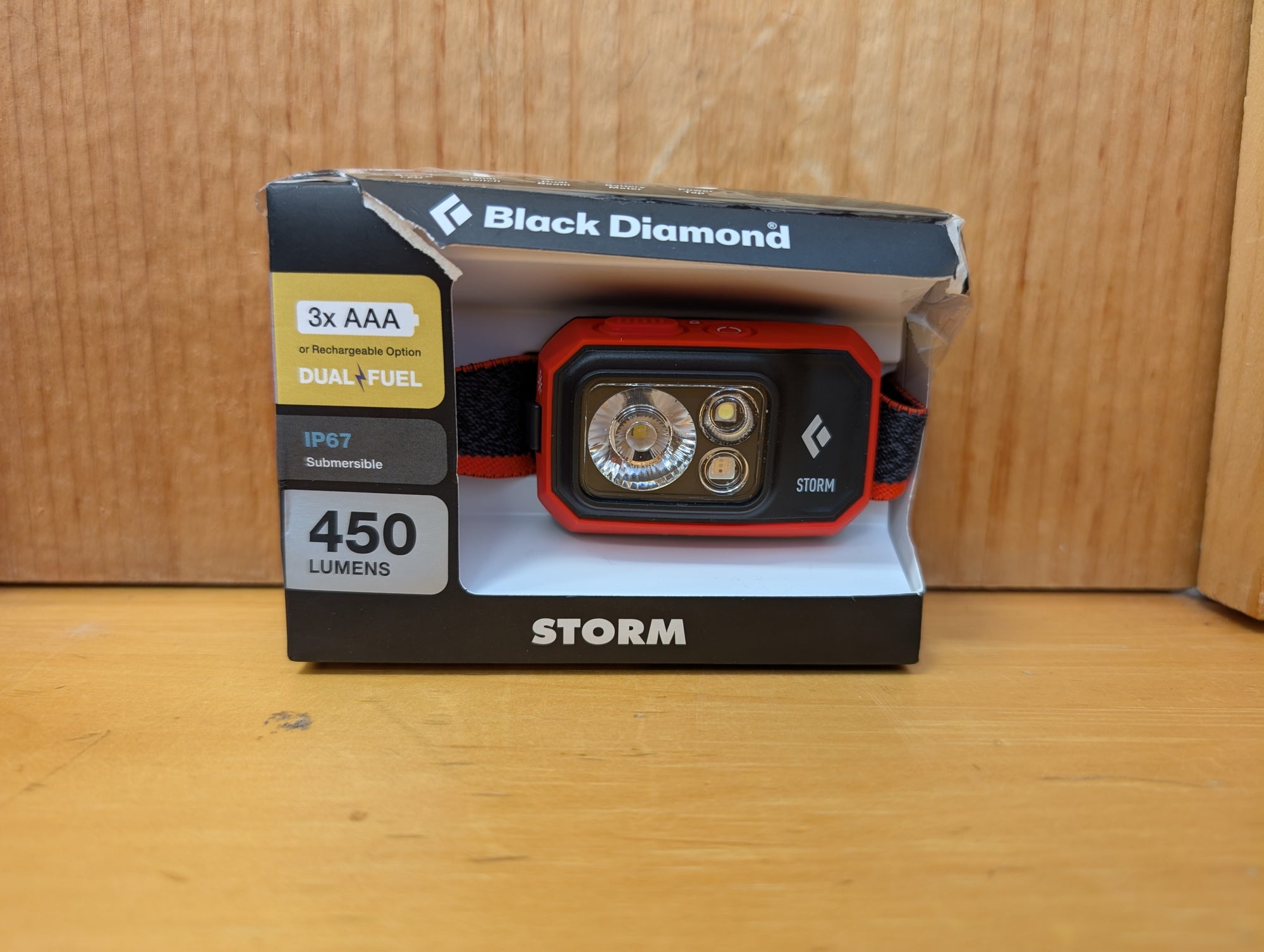 Black Diamond Storm 450 Headlamp - Scratch & Dent