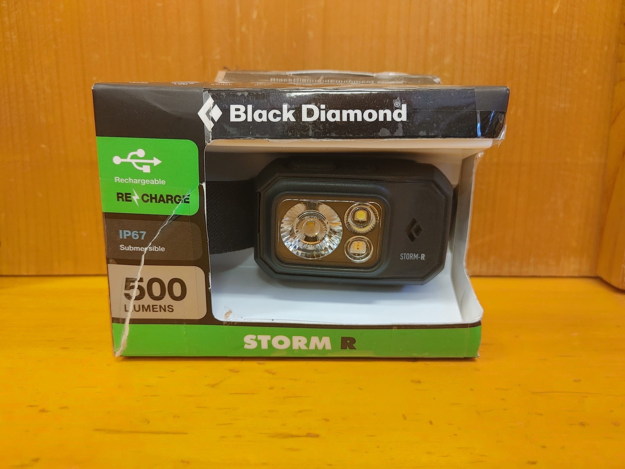 Black Diamond Storm 500-R Headlamp - Scratch & Dent