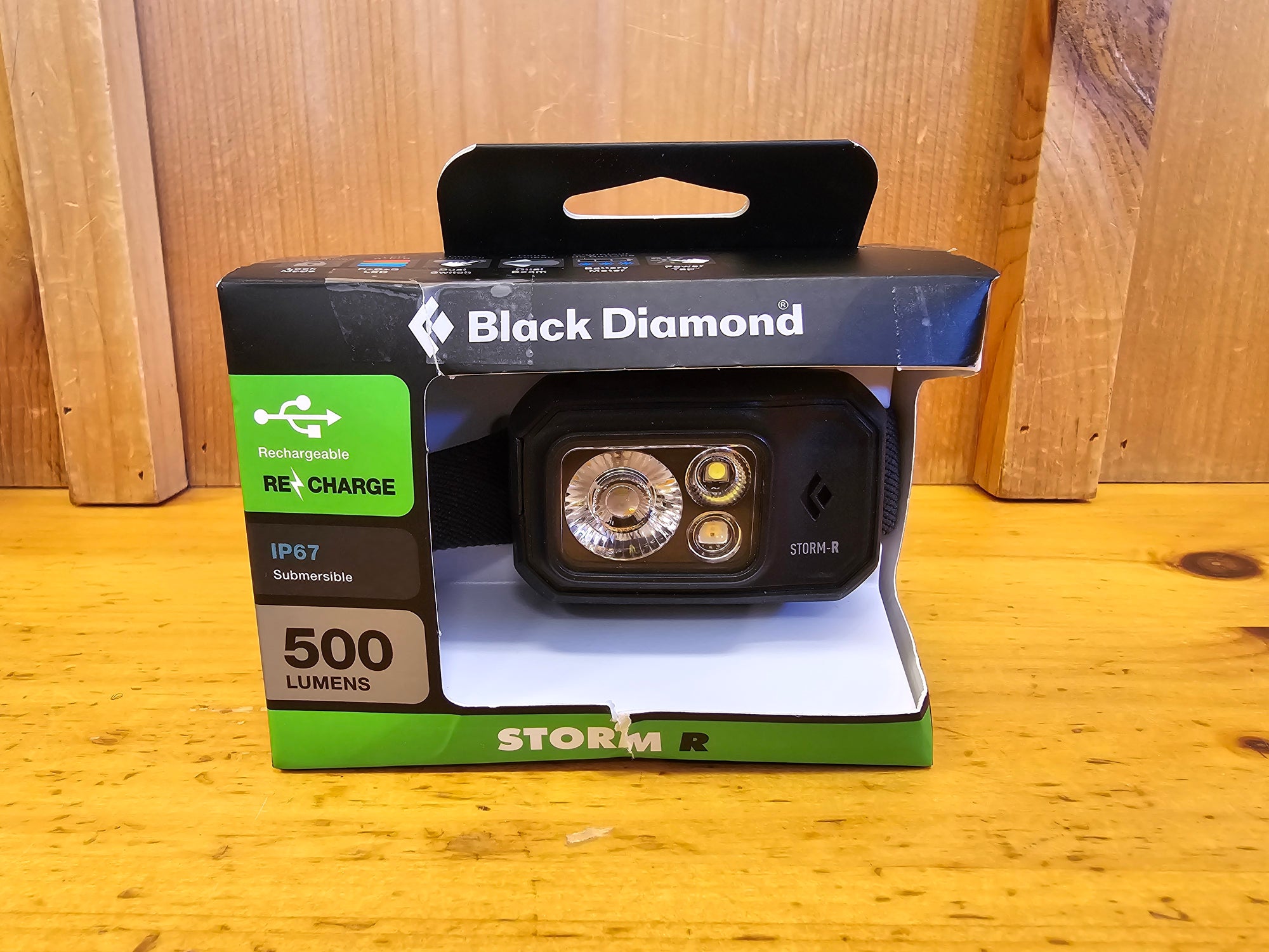 Black Diamond Storm 500-R Headlamp - Scratch & Dent