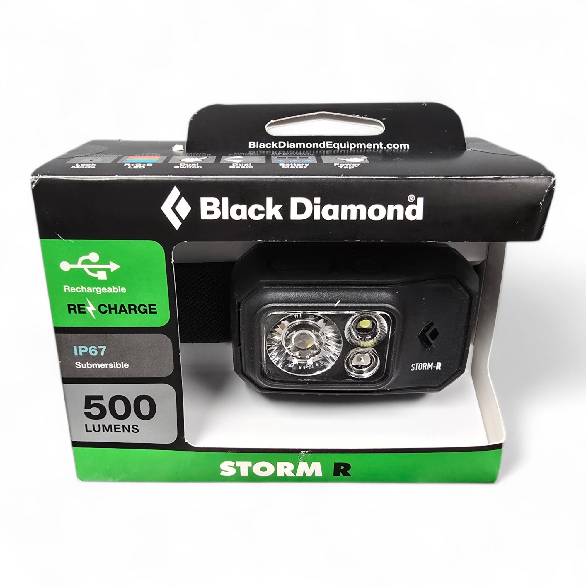 Black Diamond Storm 500-R Headlamp - Scratch & Dent