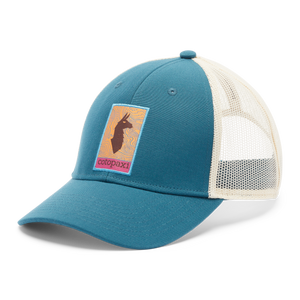 Cotopaxi Llama Map Trucker Hat