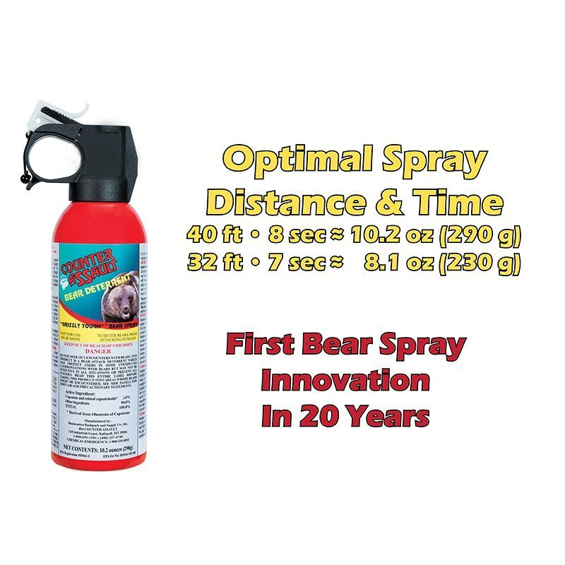 Counter Assault Bear Spray w/Holster 230g