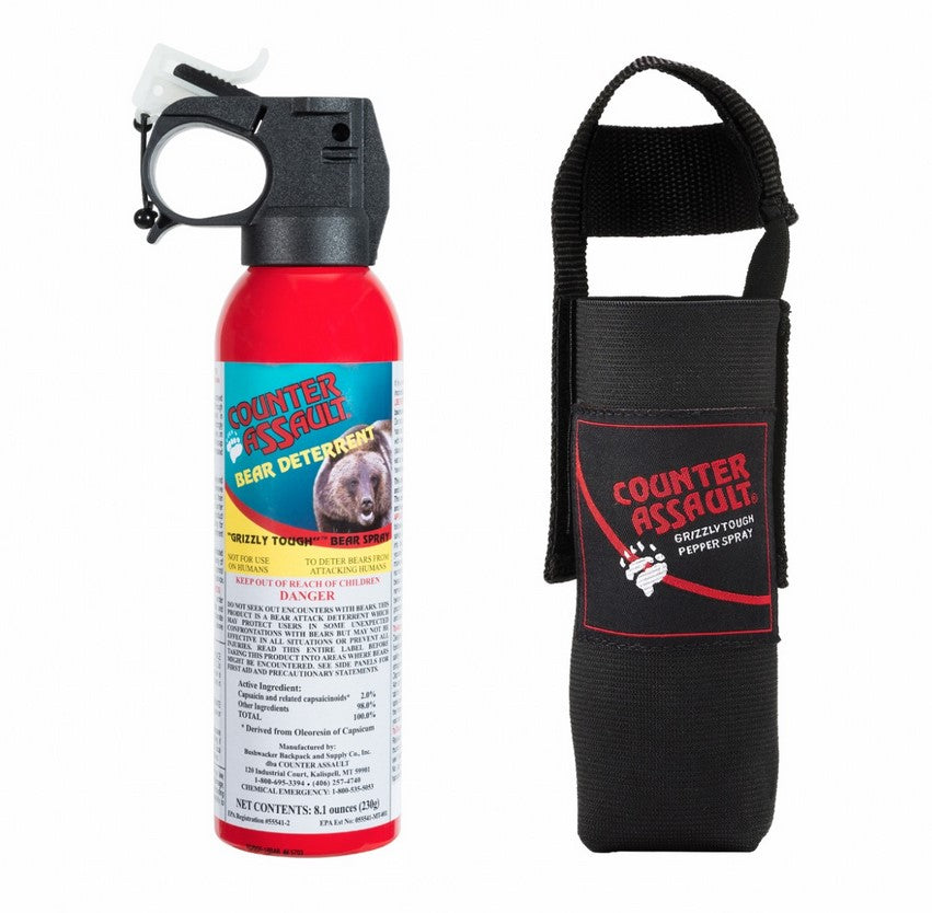 Counter Assault Bear Spray w/Holster 230g