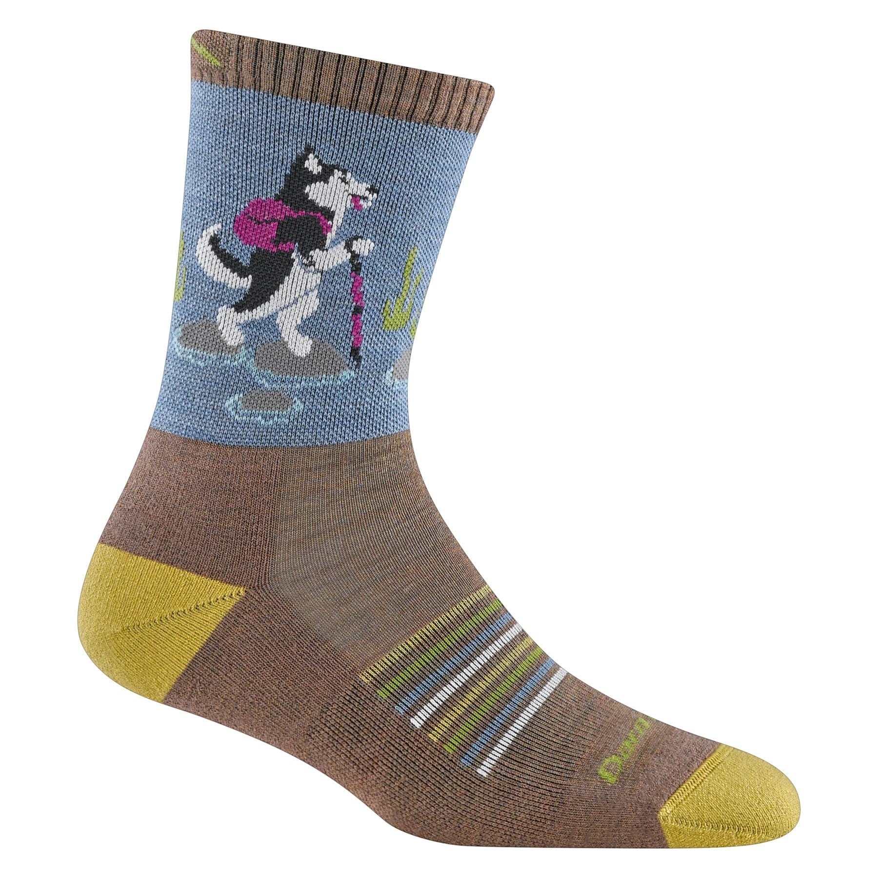 Darn Tough 5001 Critter Club Micro Crew Lightweight with Cushion - Women's