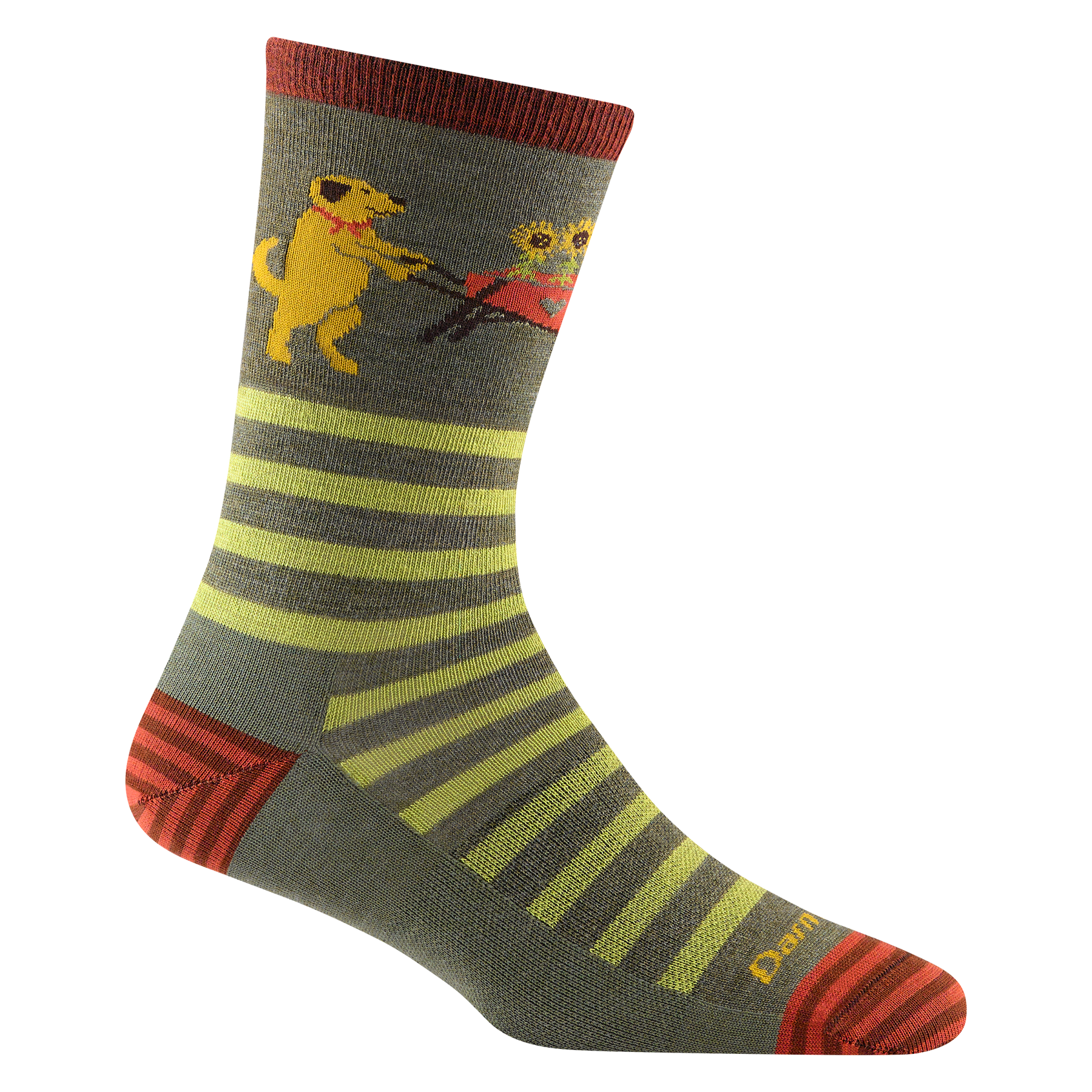 Darn Tough 6037 Animal Haus Crew Lightweight - Women's