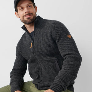 Fjallraven Ovik Zip Cardigan Knit - Men's