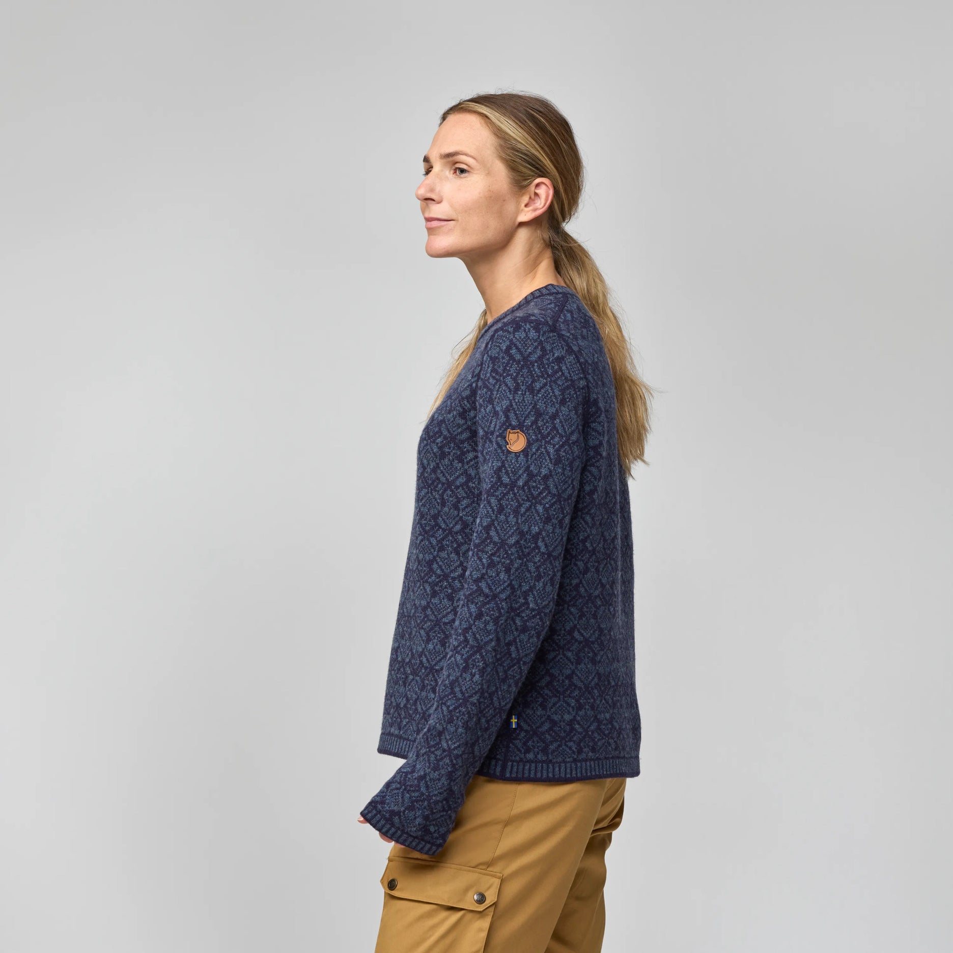Fjallraven Snow Round Neck Sweater - Women's