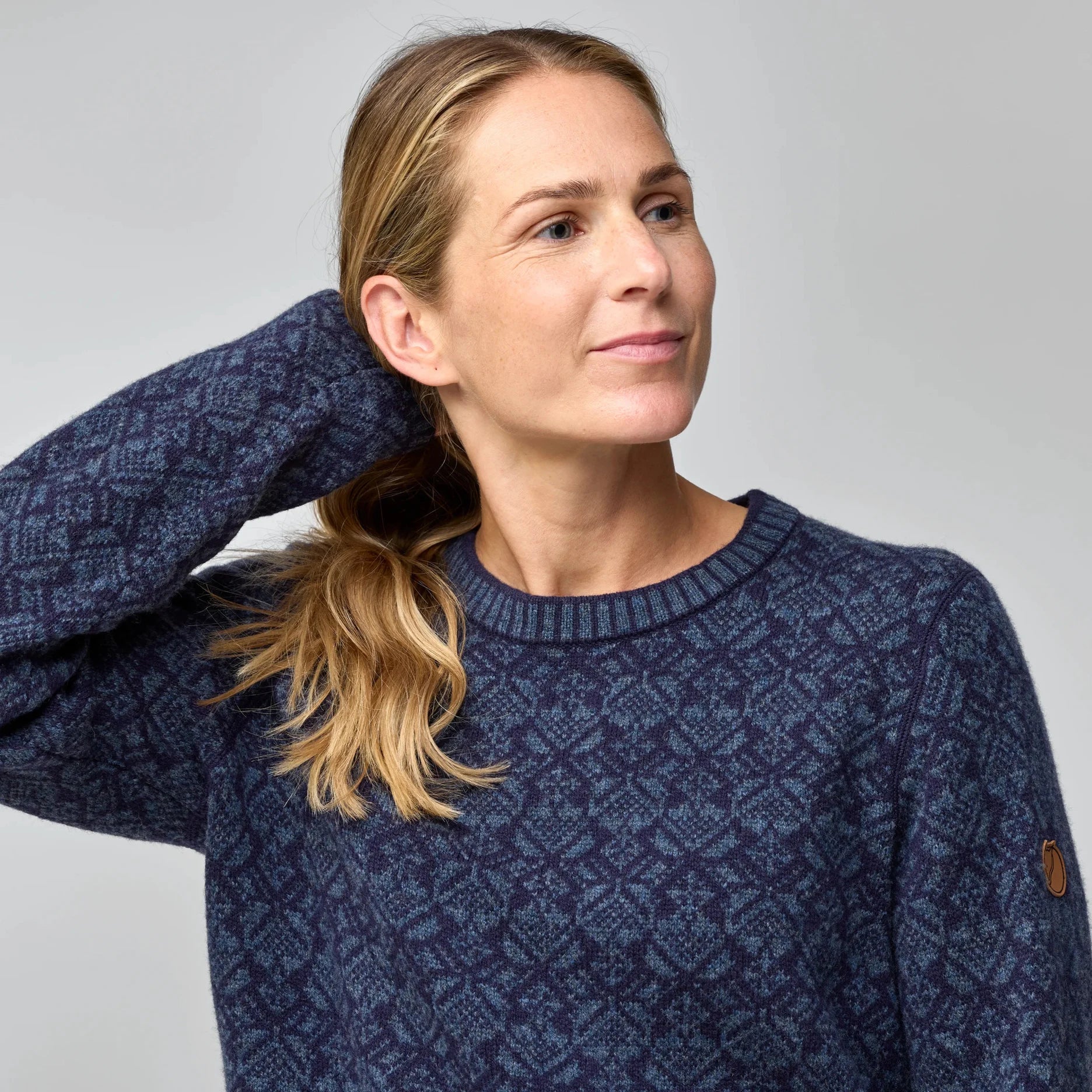 Fjallraven Snow Round Neck Sweater - Women's