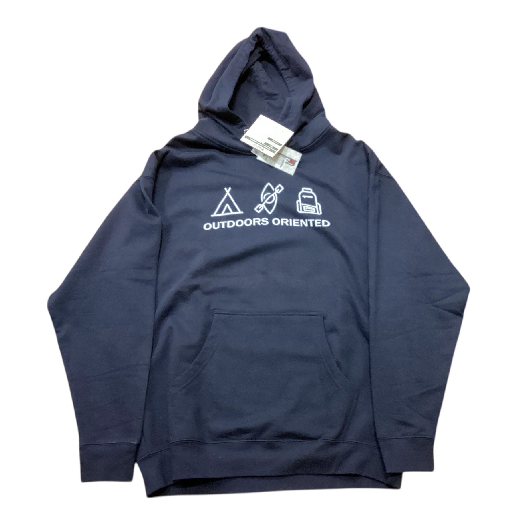 Outdoors Oriented Hoodie Navy XL - Scratch & Dent - Final Clearance