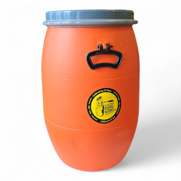 Recreational Barrel Works 60L Barrel - Orange - Outdoors Oriented