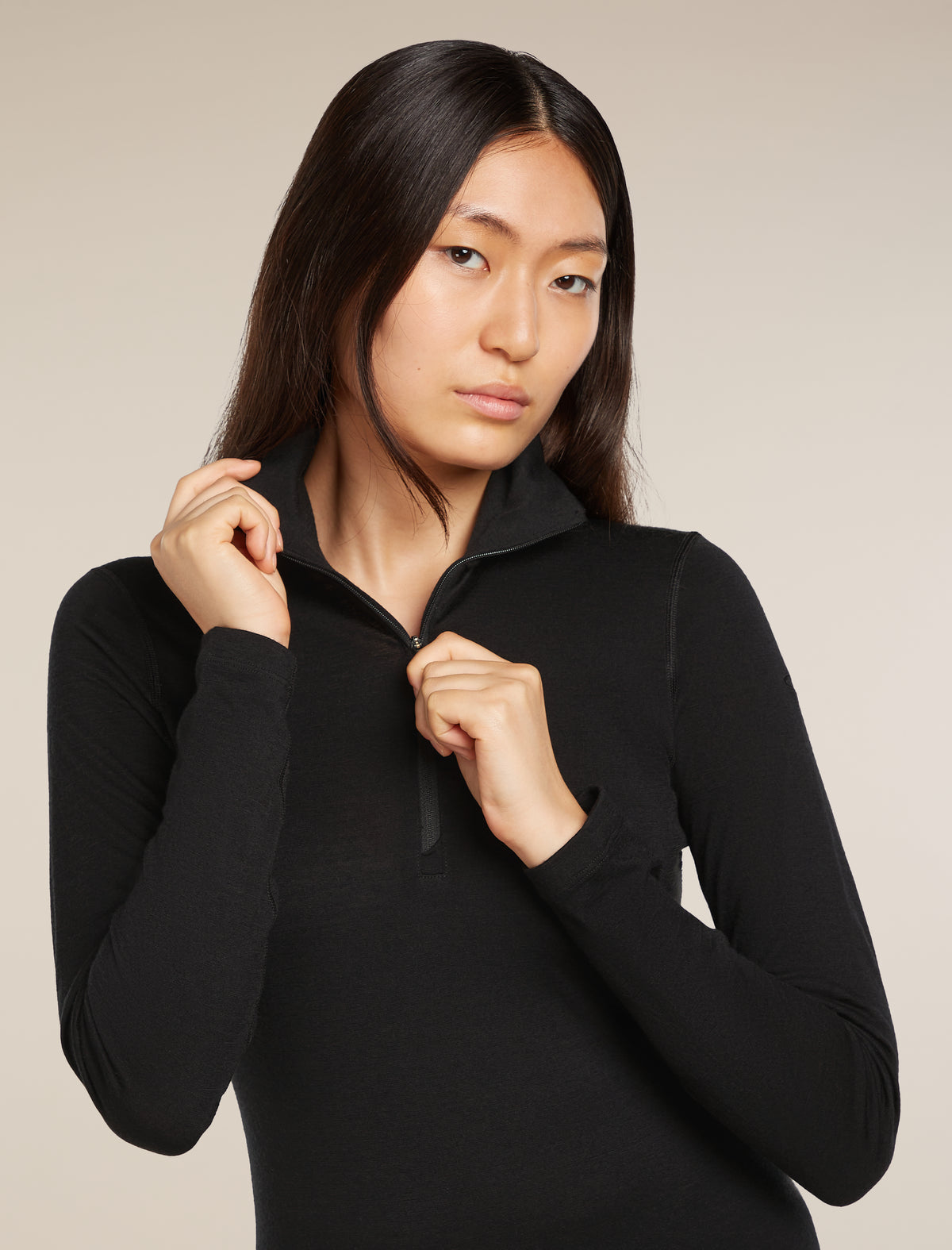 Icebreaker 200 Oasis LS Half Zip - Women's