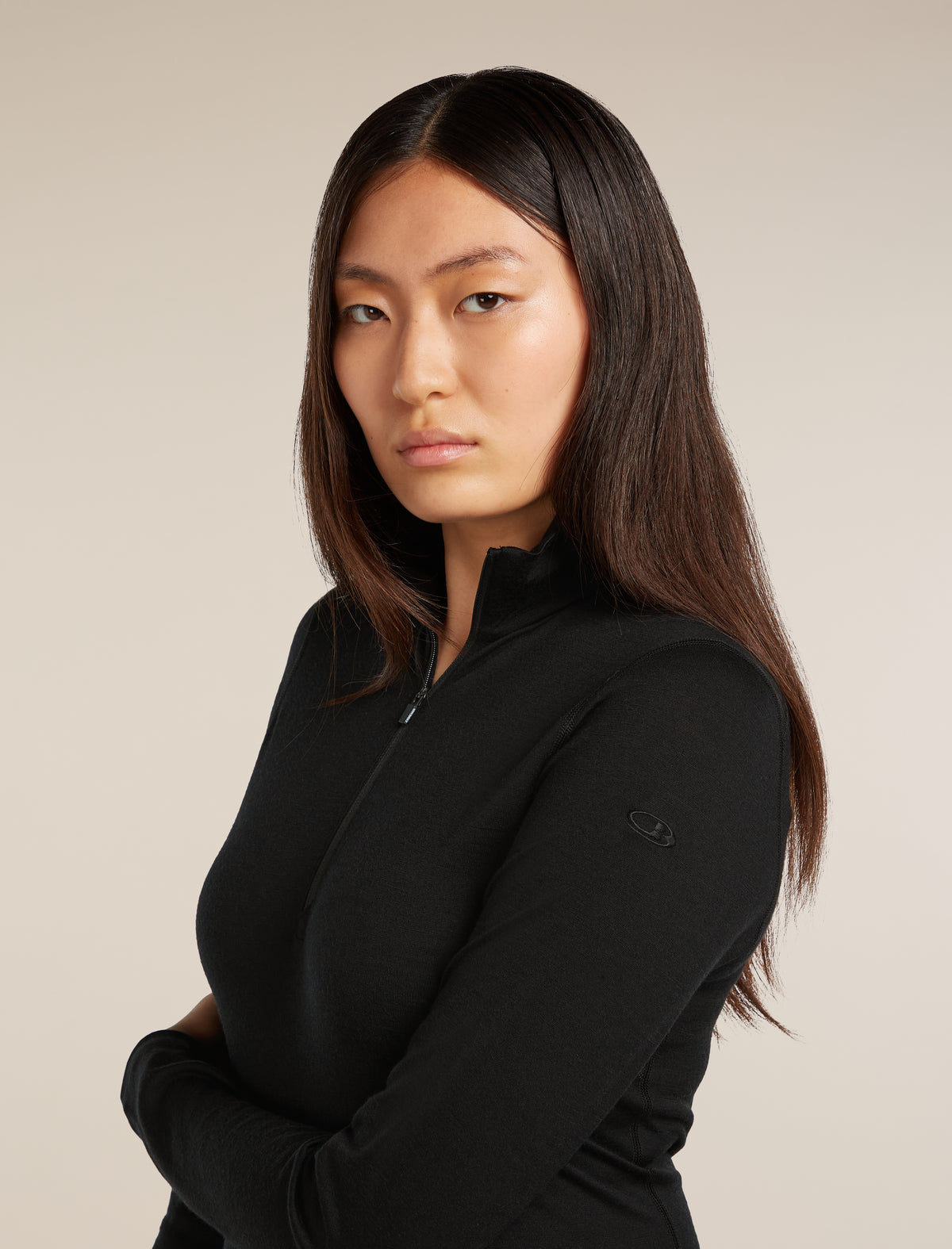 Icebreaker 200 Oasis LS Half Zip - Women's