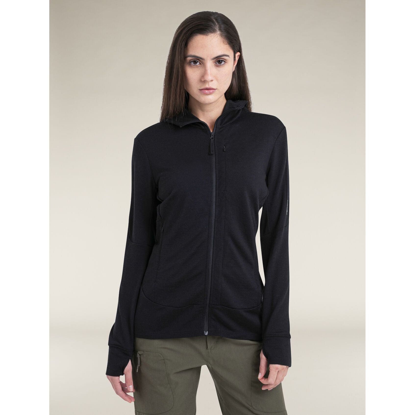 Icebreaker Quantum IV LS Zip Hoodie - Women's