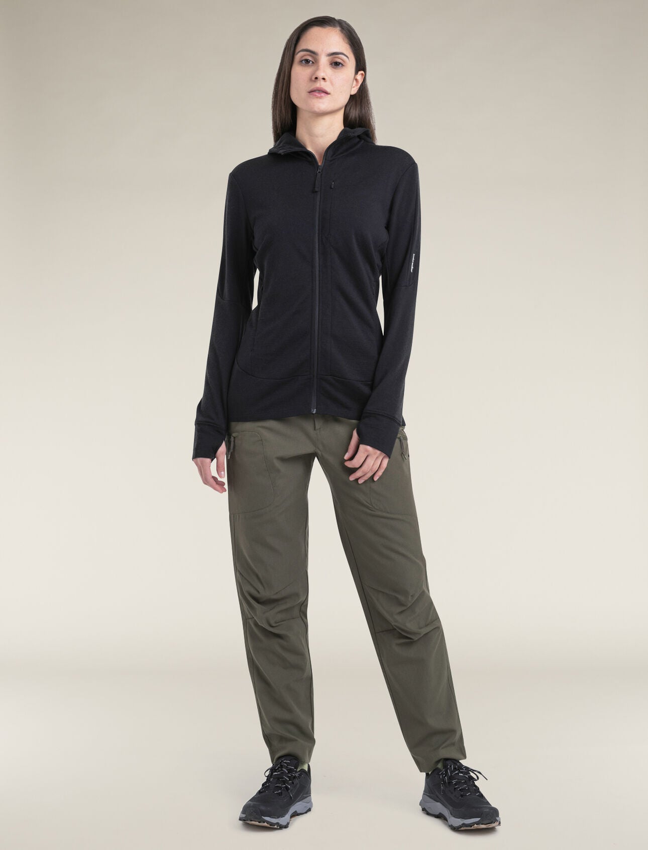 Icebreaker Quantum IV LS Zip Hoodie - Women's