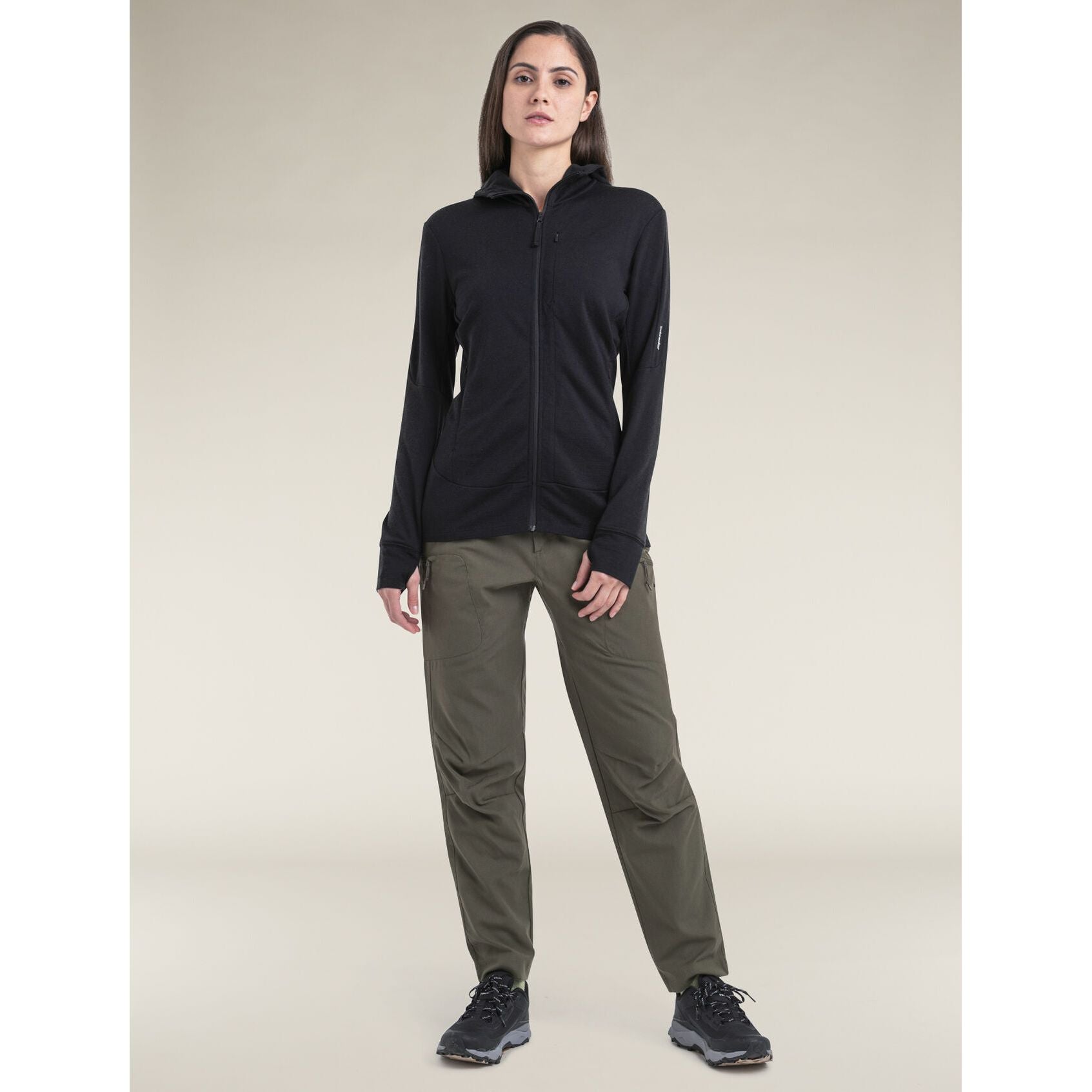 Icebreaker Quantum IV LS Zip Hoodie - Women's