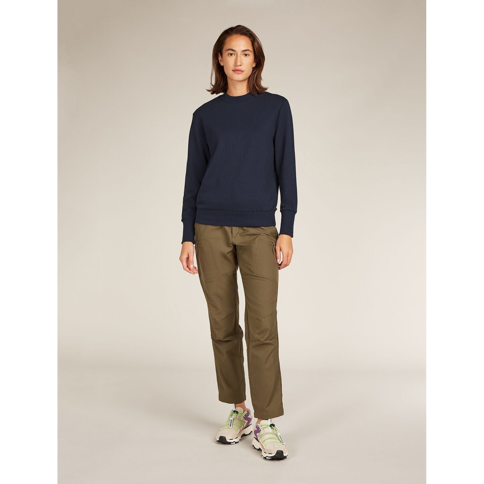 Icebreaker Central II LS Sweatshirt - Women's  - Final Clearance
